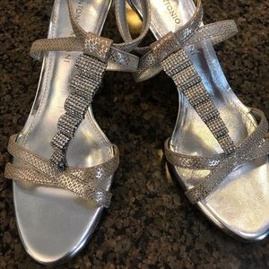 Antonio Melani gold sandals. NWT